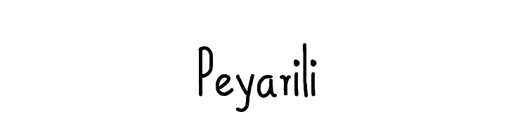 Peyarili Font