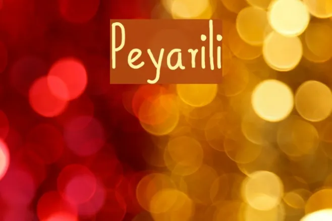 Peyarili Example 2