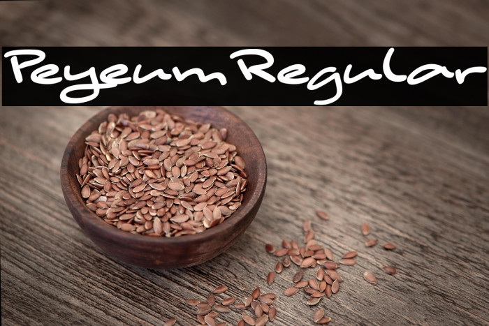 PeyeumRegular Example 2