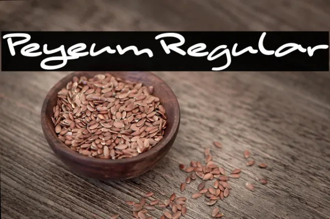 PeyeumRegular Example 2