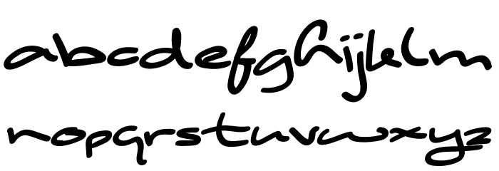 PeyeumRegular Font LOWERCASE