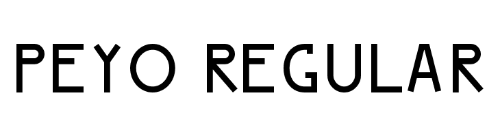 Peyo Regular  Fuentes Gratis Descargar