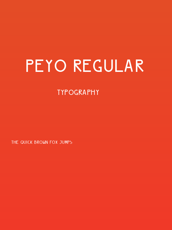 Peyo Regular Poster