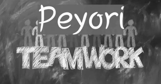 Peyori Font examples