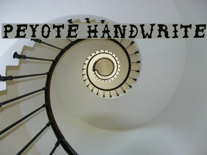 Peyote Handwrite Example 2