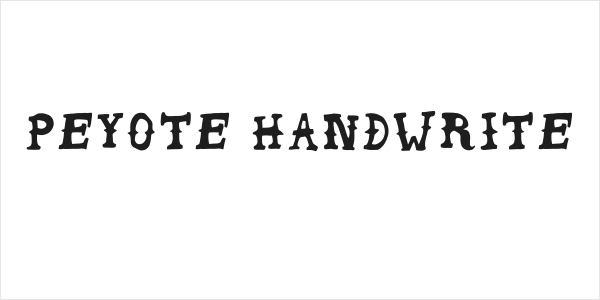 Peyote Handwrite Logo