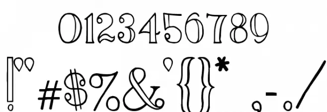 peach sundress ~ Font OTHER CHARS