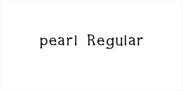 pearl Regular Logo