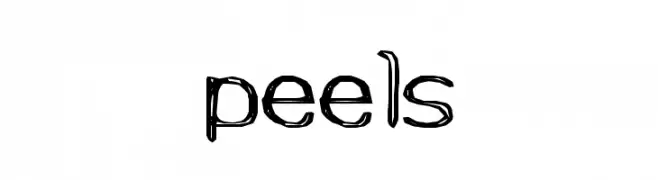 peels  नि: शुल्क फ़ॉन्ट्स डाउनलोड