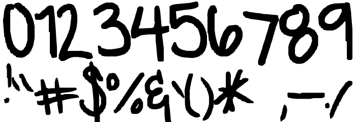 pefecto Font OTHER CHARS