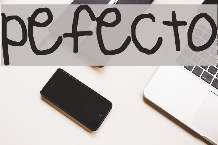 pefecto Font examples