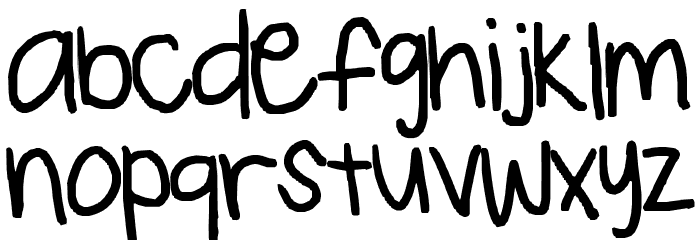 pefecto Font LOWERCASE