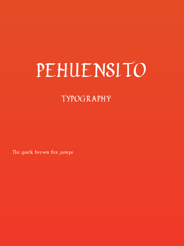 pehuensito Poster