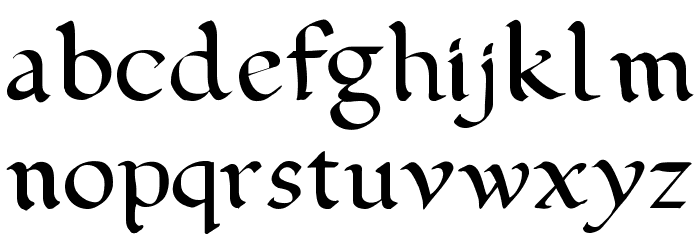 pehuensito Font LOWERCASE