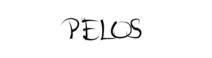 pelos  font caratteri gratis