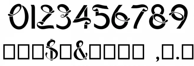 pepinot Font OTHER CHARS