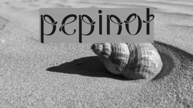 pepinot Font examples