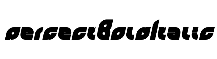 perfect Bold Italic  font caratteri gratis