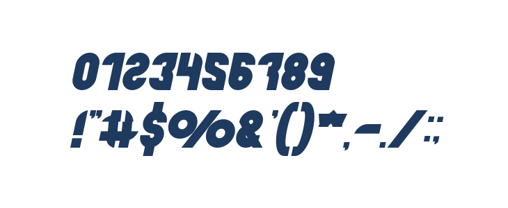perfect Bold Italic Other Characters