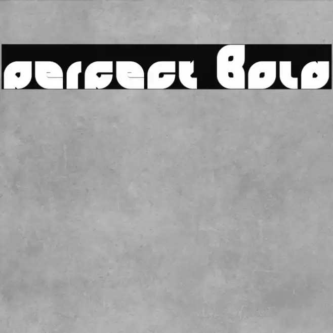 perfect Bold Font examples