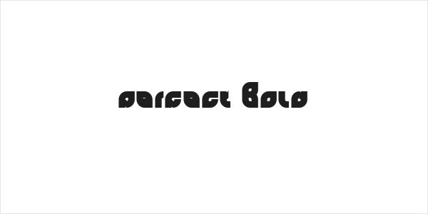 perfect Bold Logo