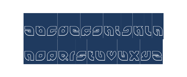 perfect-Hollow-Inverse Lowercase