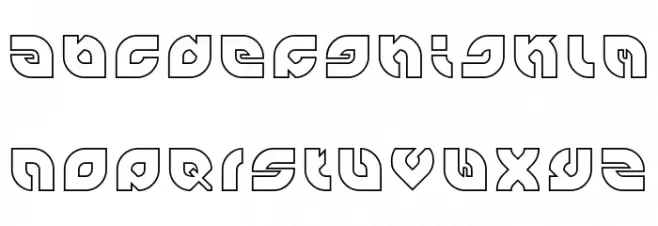 perfect-Hollow Caratteri MINUSCOLO