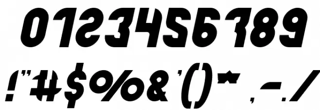 perfect Italic Font OTHER CHARS