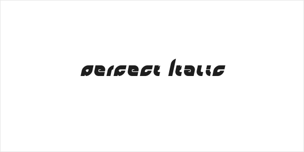 perfect Italic Logo