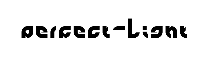 perfect-Light  フリーフォントのダウンロード