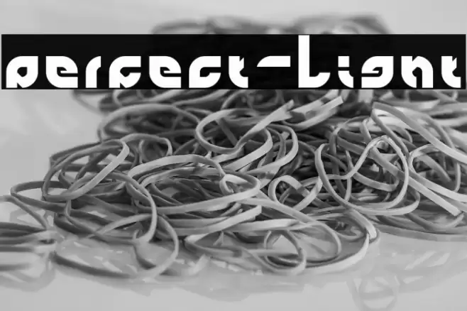 perfect-Light Font examples