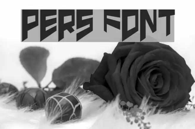 pers Font examples