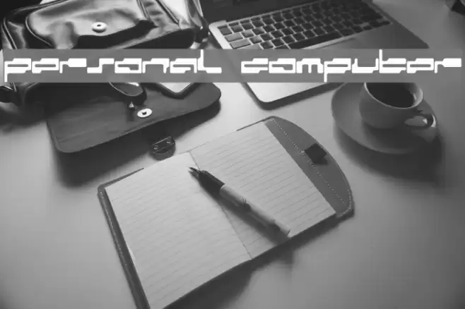 personal computer Шрифта examples