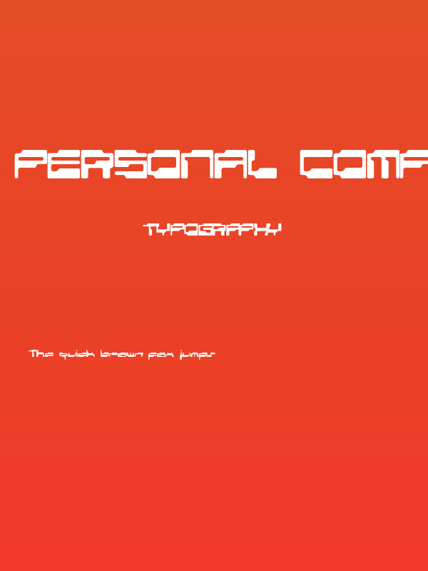 personal computer Poster