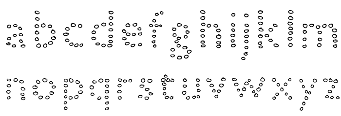 petiteboule Font LOWERCASE