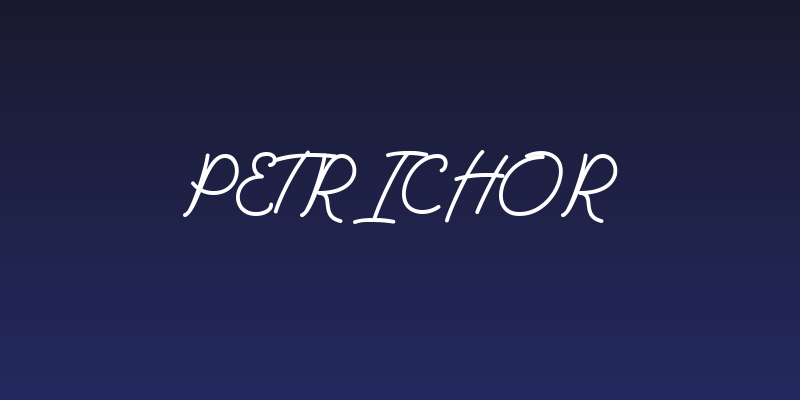 petrichor Social Header