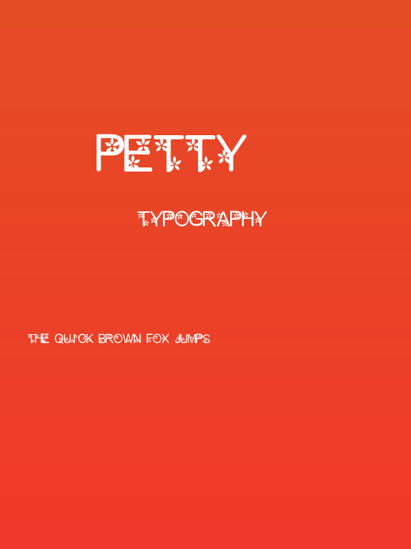 petty1.0 Poster