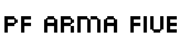 PF Arma Five  नि: शुल्क फ़ॉन्ट्स डाउनलोड