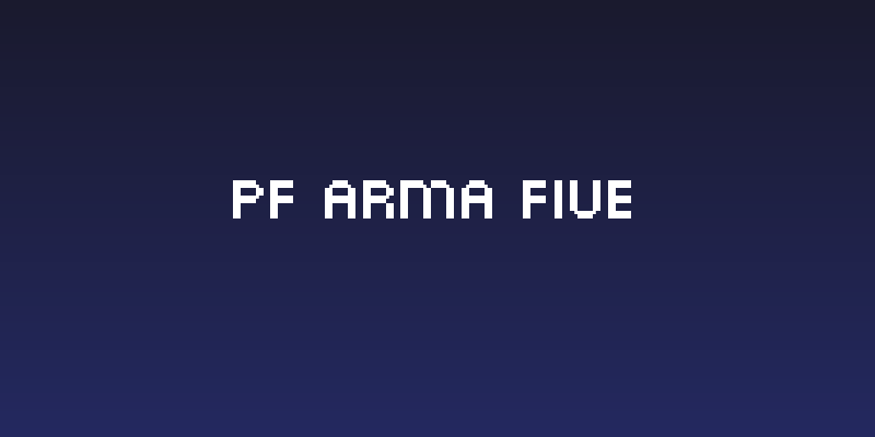 PF Arma Five Social Header