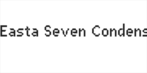 PF Easta Seven Condensed Logo