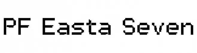 PF Easta Seven  baixar fontes gratis