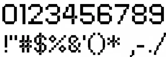 PF Ronda Seven Font OTHER CHARS