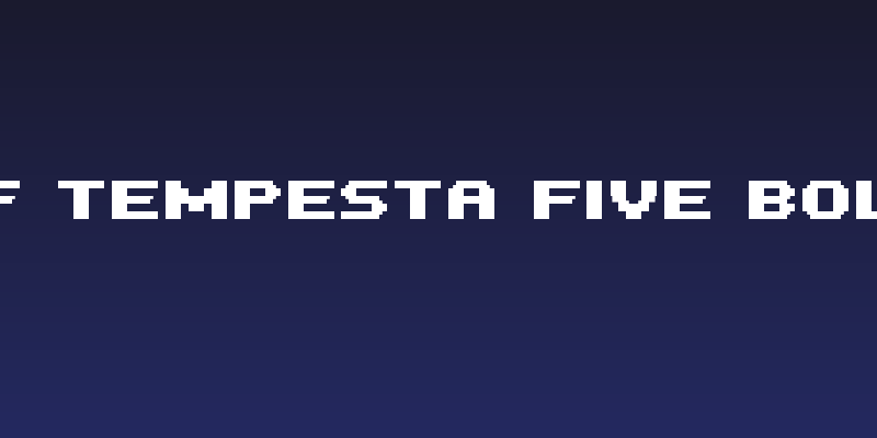 PF Tempesta Five Bold Social Header