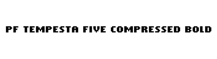 PF Tempesta Five Compressed Bold 