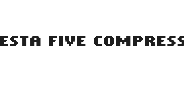 PF Tempesta Five Compressed Bold Logo