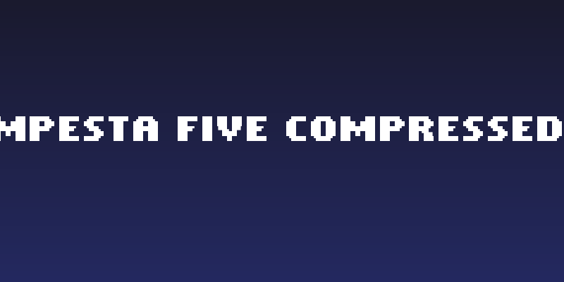 PF Tempesta Five Compressed Bold Social Header