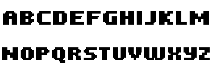 PF Tempesta Five Condensed Bold Font LOWERCASE