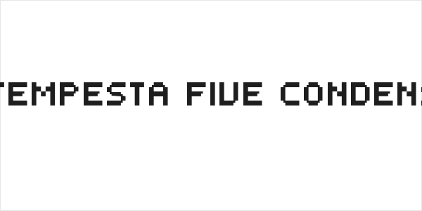 PF Tempesta Five Condensed Logo