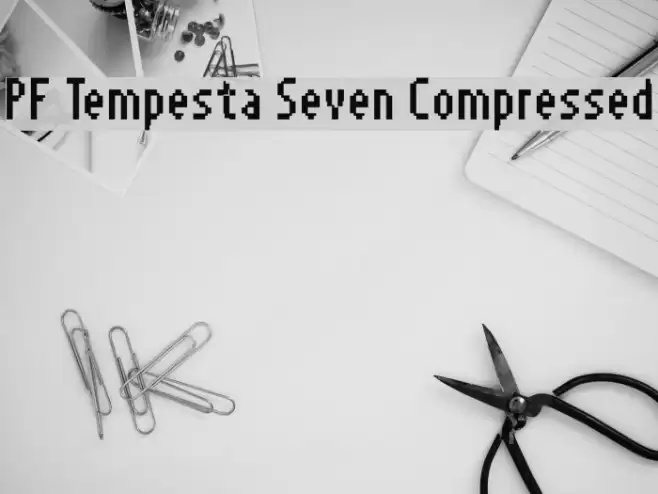 PF Tempesta Seven Compressed خط examples