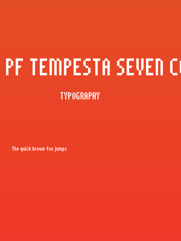 PF Tempesta Seven Compressed Poster